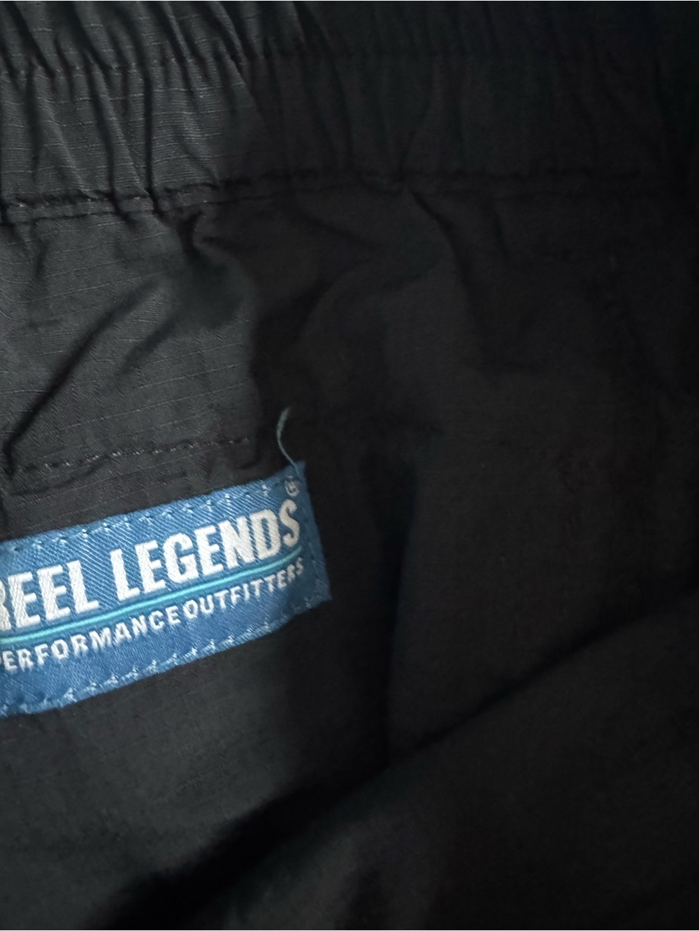 Reel Legends Men's Black Utility Cargo Shorts - Picture 5 of 9
